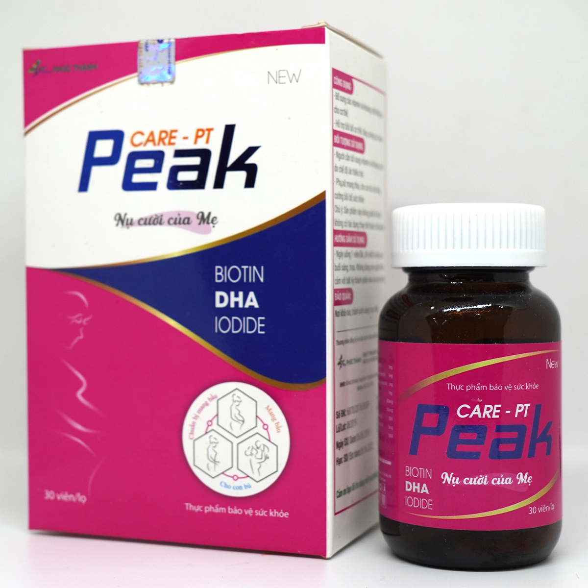 CARE- PT Peak- Cung cấp dưỡng chất quan trọng, cần thiết cho mẹ và thai nhi