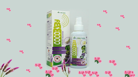 Xịt muỗi thảo dược COCO BABY- Bảo vệ làn da cho bé